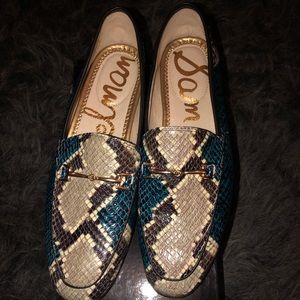Women size 7 Blu SNKPRTLEA Sam Edelman Loafer